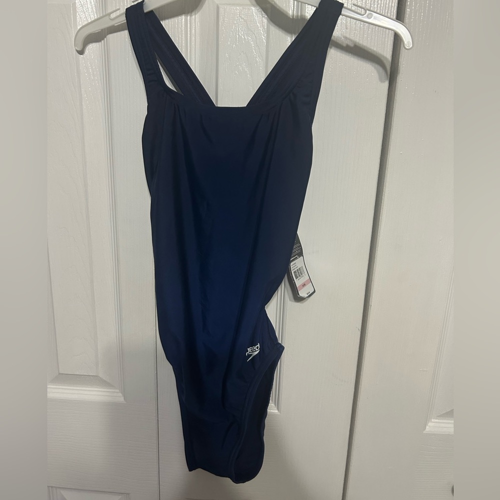 New Navy Blue Speedo one piece